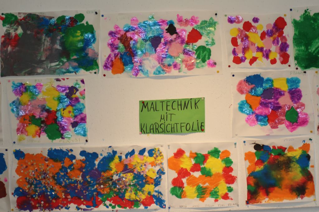 kindergarten maltechniken